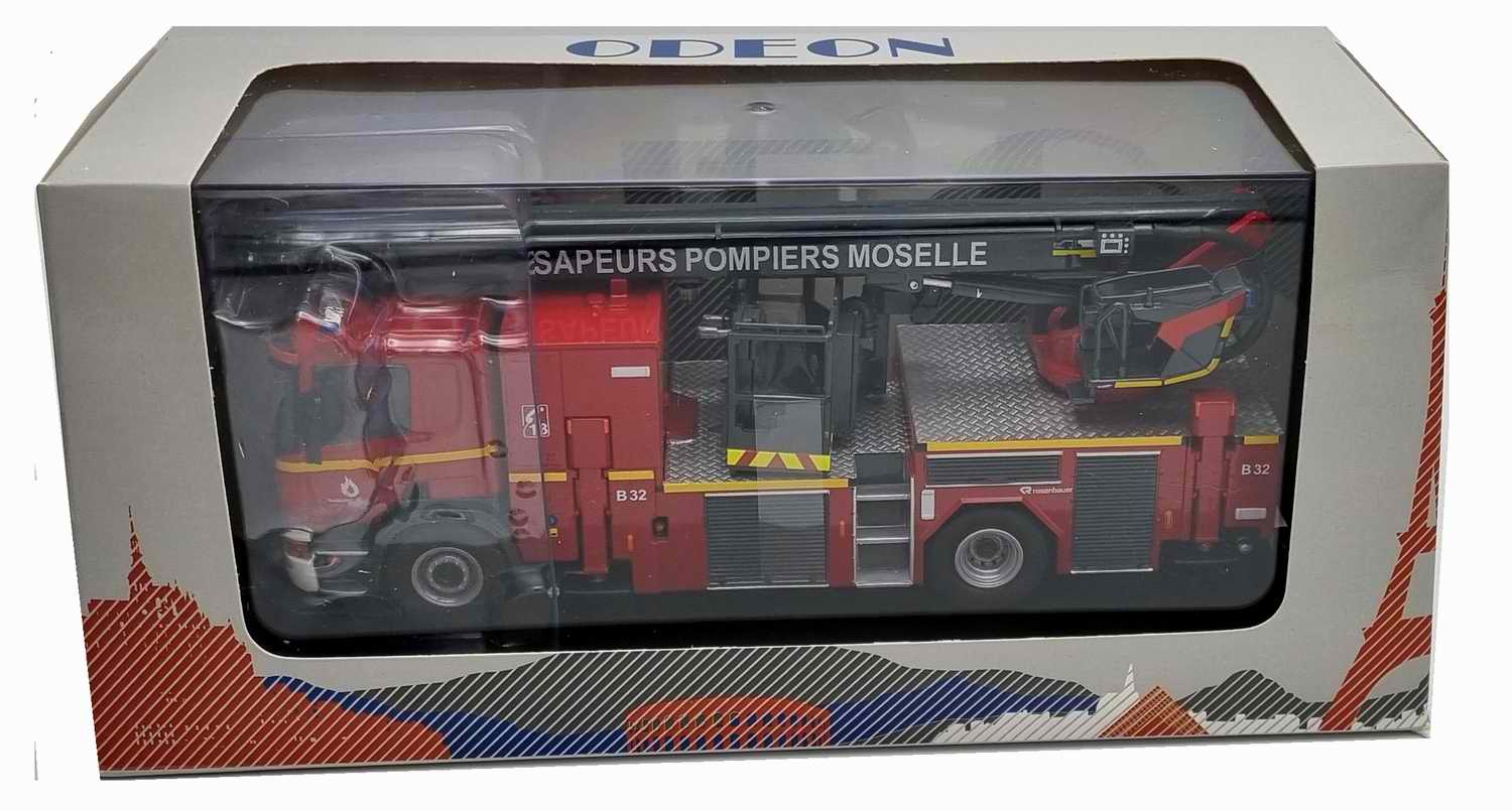 Camion de pompier SCANIA P320 Avec BEA Bras Elévateur Aérien SDIS 57 Moselle