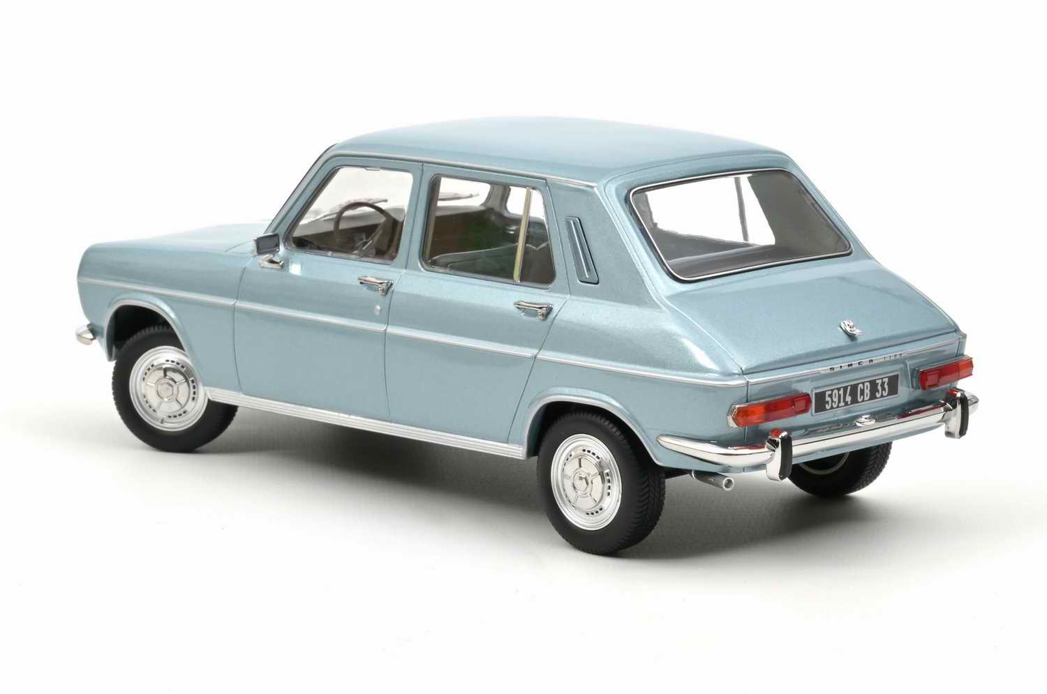 Miniature Simca1100 voiture métal SIMCA1100GLS Norev 1/18