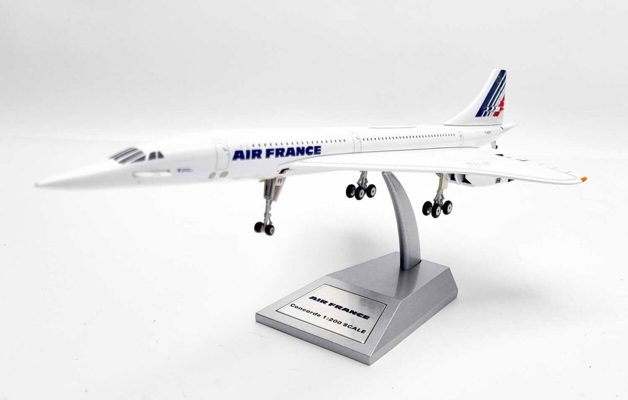 Exogio Concorde Air France 1/200 - Modèle Avion Métal Sophistique, Collection Ou Cadeau