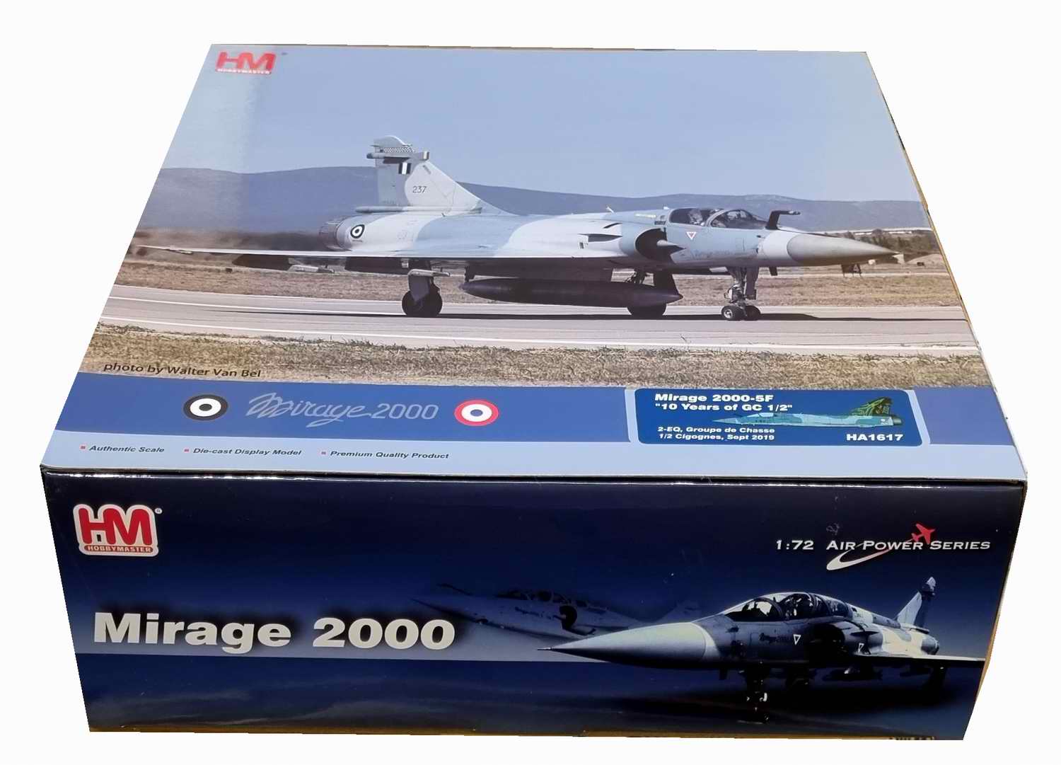 Maquette avion Mirage 2005F EC 1/2 Cigognes Dijon