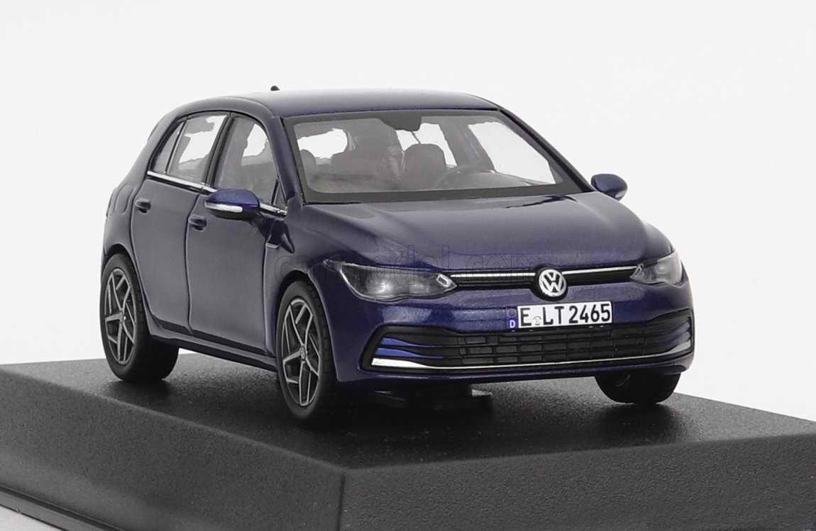 VOLKSWAGEN Golf GTI 2020 Bleu Métallisé NOREV 1/43 Voiture de Collection –