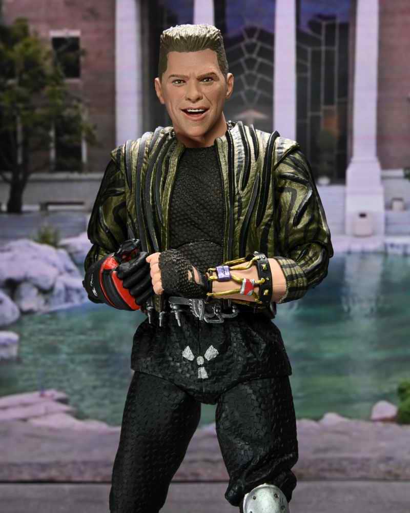 Figurine Biff Tannen overboard batte baseball film Retour vers le Futur 2 grif tanene griffe tanèbe grifftanen grifftannen