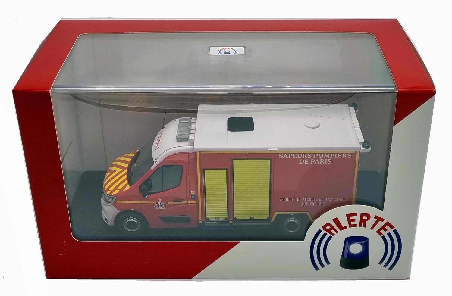 RENAULT MASTER TIB VSAVBSPP ambulance Brigade De Sapeurs Pompiers de Paris 1/43