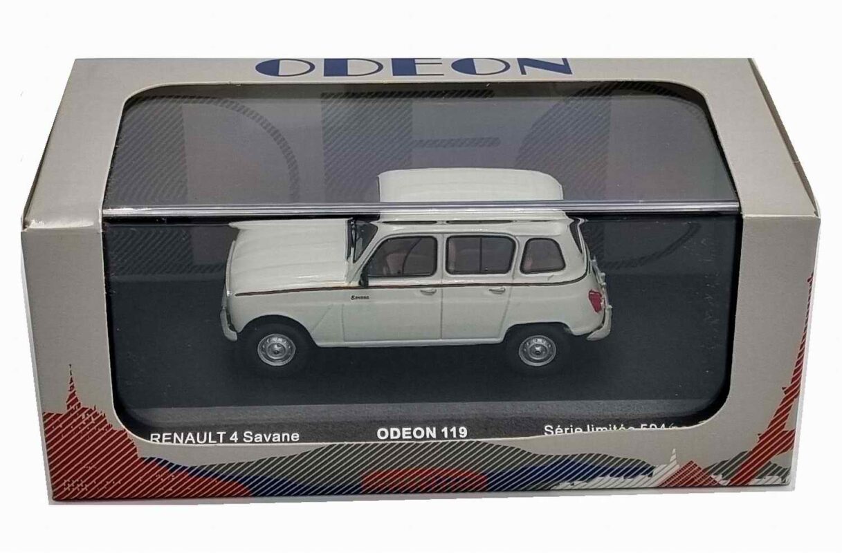 RENAULT 4CV de 1955 Vert Eau Voiture de Collection 1/43 Série