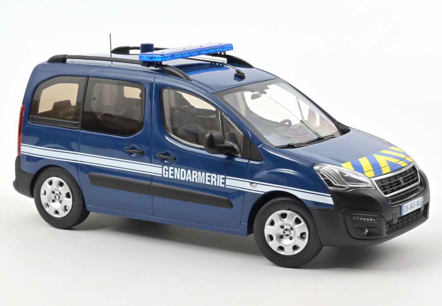 PEUGEOT Partner 2016 GENDARMERIE Voiture de Collection 1/18 NOREV –