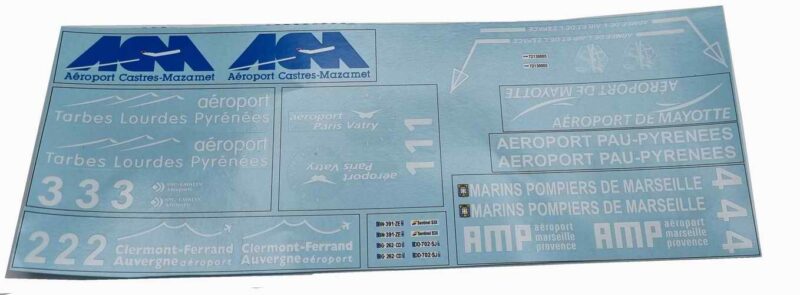 Sides Type Sentinel S3X -Aeroport de Lyon-Bron - Hachette toy car collectible
