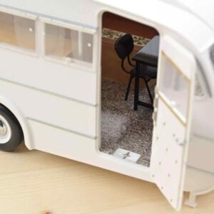 1/18 404 brun 1965 caravane - norev