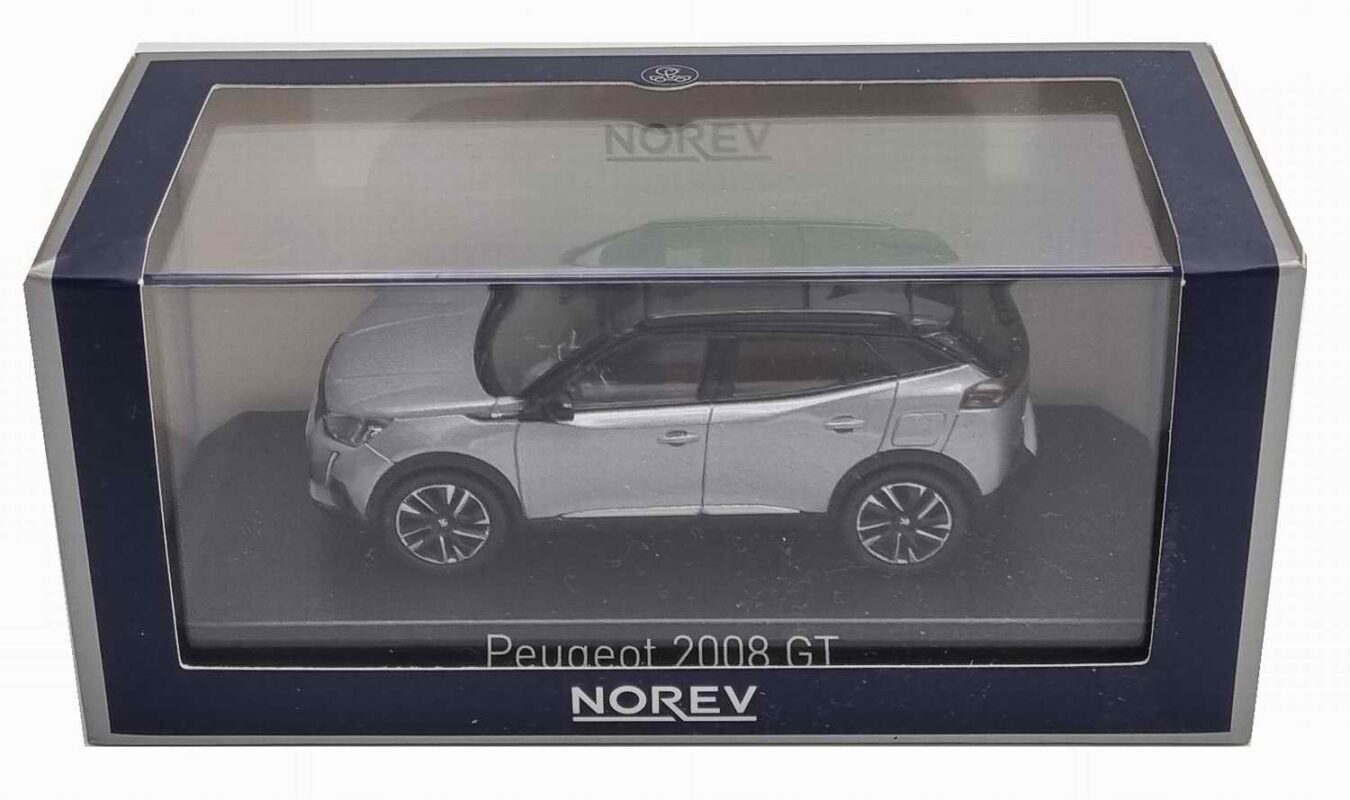 Peugeot 2008 GT Noir Perla Nera 2020 – Norev 1/43 – Miniature Métal Collection