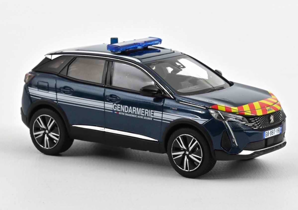 NOREV Peugeot Rifter GENDARMERIE Outremer 2019 1/43 Métal Voiture