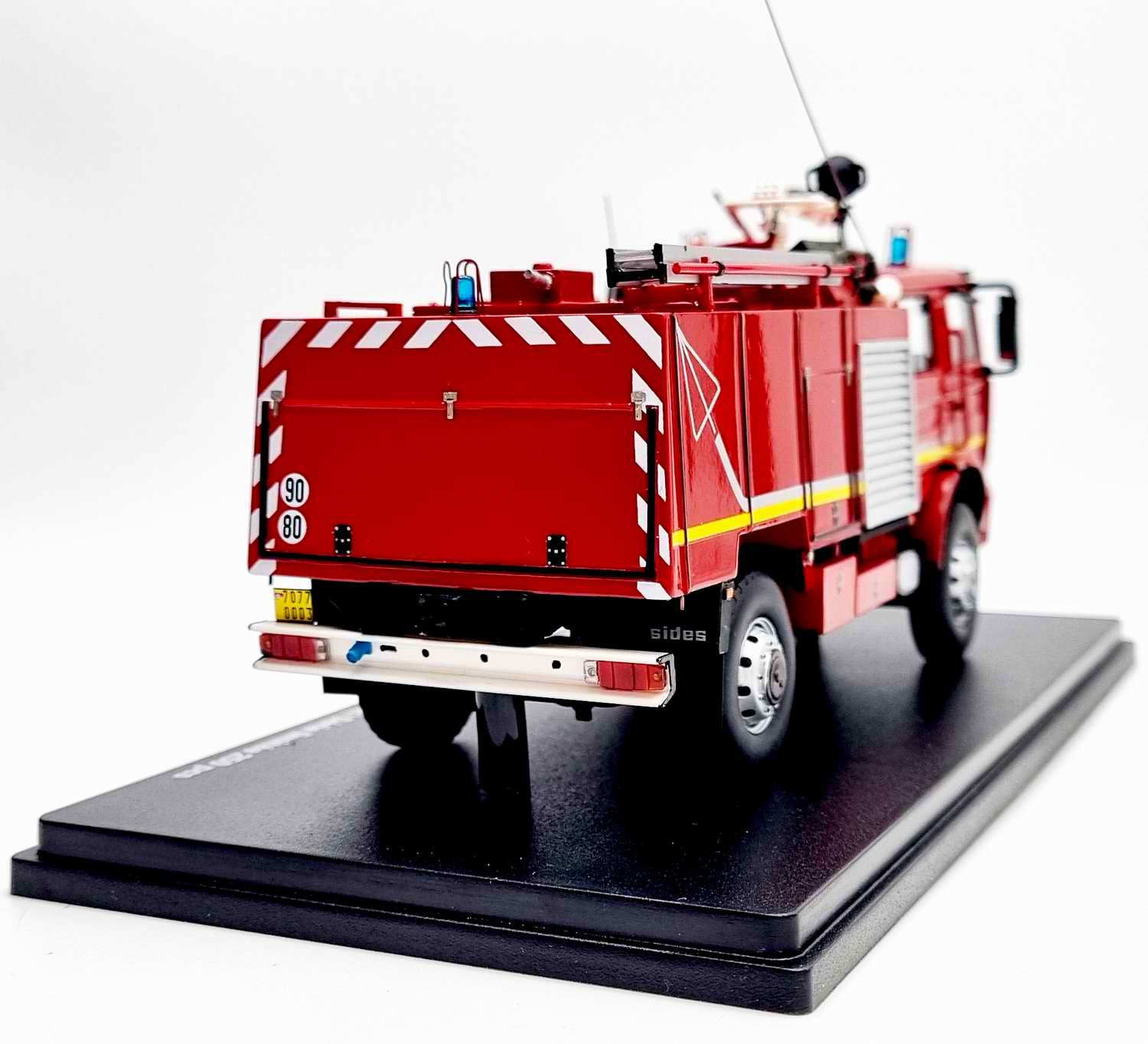 Camion RENAULT G230 Véhicule d'Intervention Rapide Polyvalent VIRP 10 M7 Pompiers de l'Armée de l'Air 1/43 ALERTE