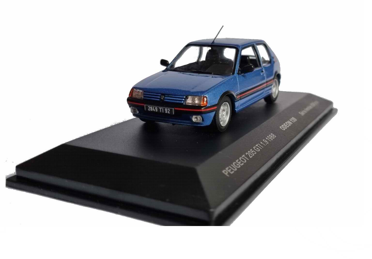 Voiture Miniature Peugeot 205 GTI 1.9 1/43