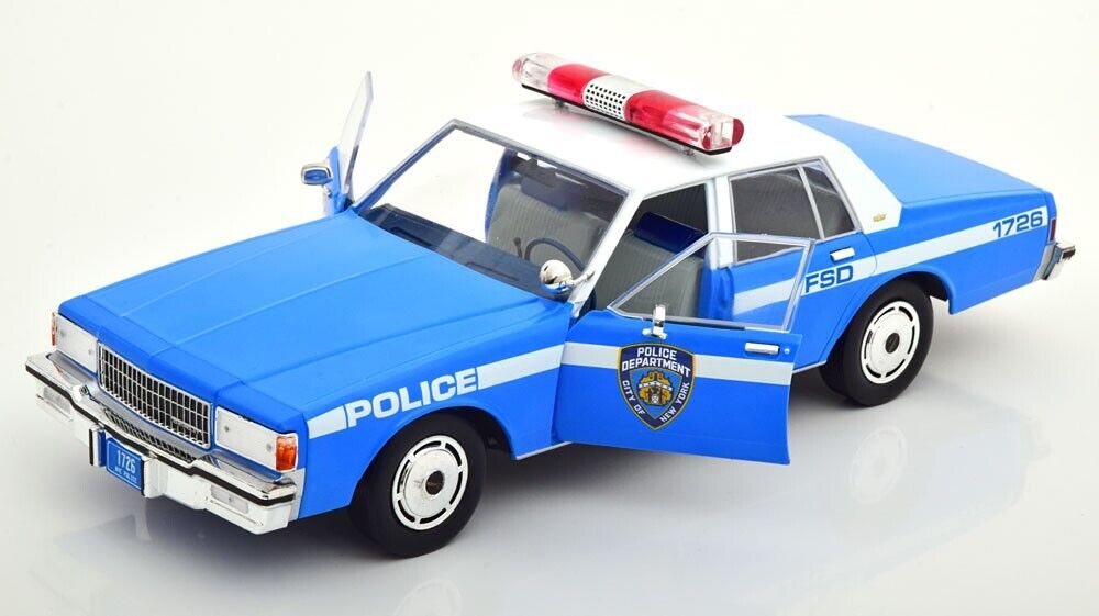 Voiture Caprice Police New York City Police Department NYPD Métal 1/18