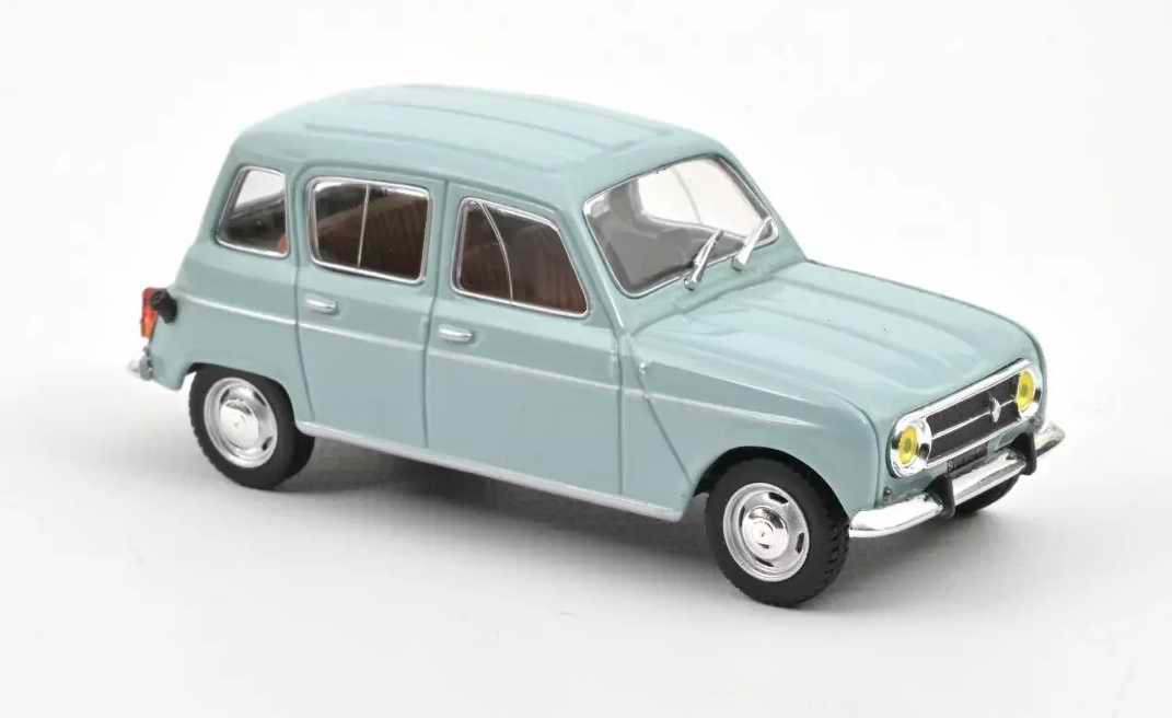 Voiture miniature RENAULT4 R4 Bleu clair NOREV 1/43