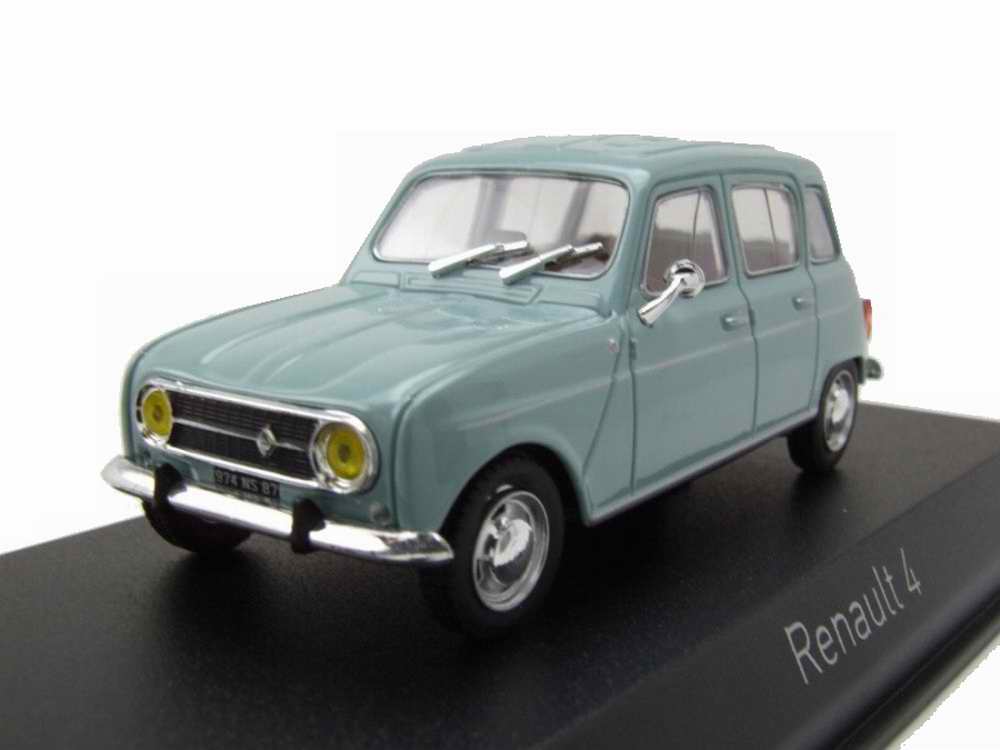 RENAULT 4 de 1974 Bleu Clair Voiture de Collection NOREV 1/43