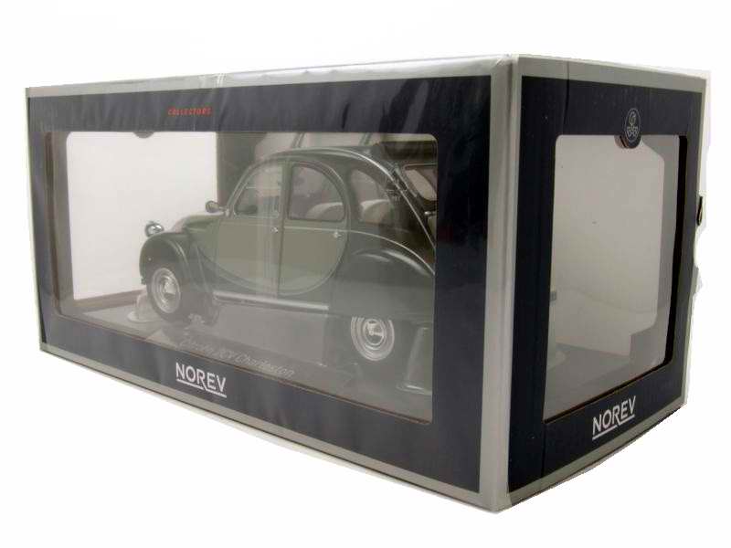 CITROËN 2CV Charleston 1983 Gris Cormoran et Gris Nocturne Voiture de Collection NOREV 1/18