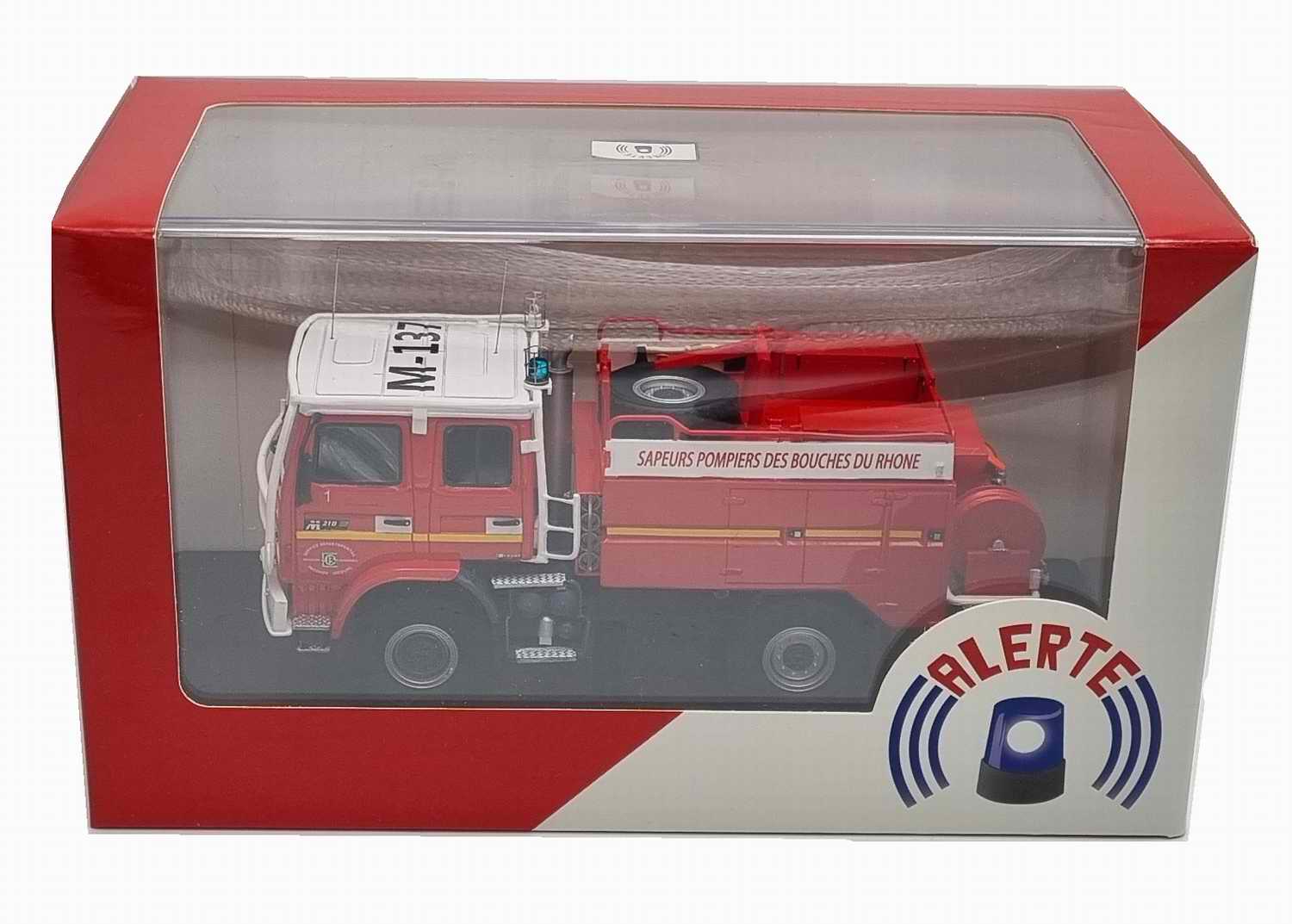 Camion de Pompiers RENAULT M210 TECNHAMM ARBOIS 3500 CCF SDIS 13 1/43 Alerte