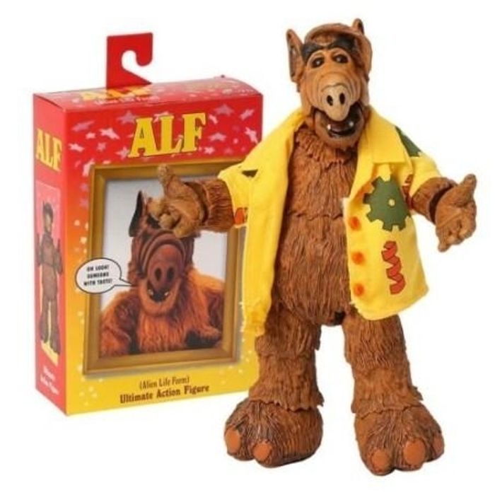 Figurine ALF l'Extra-Terrestre Avec Accessoires Taille 15 cm NECA –