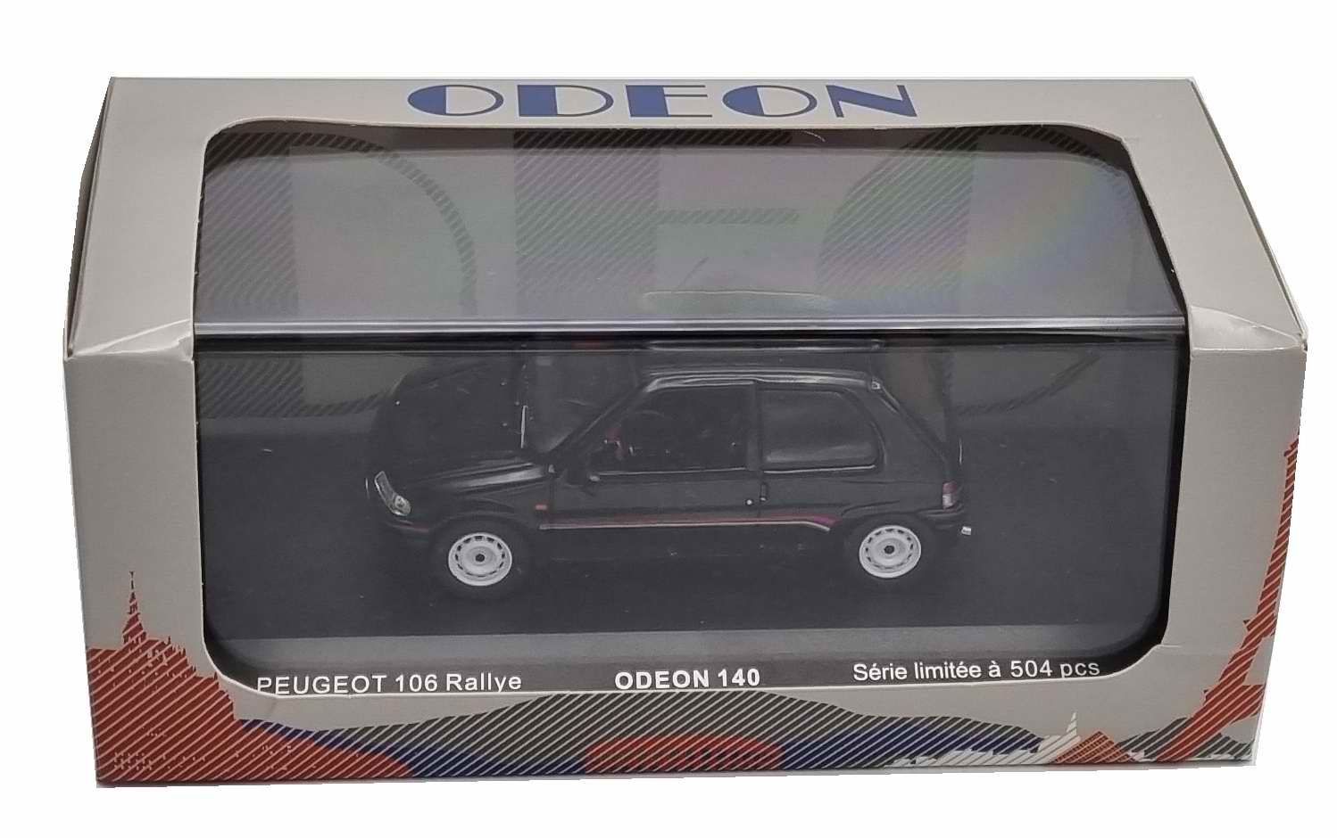 Voiture Miniature Peugeot106 Rallye 1/43