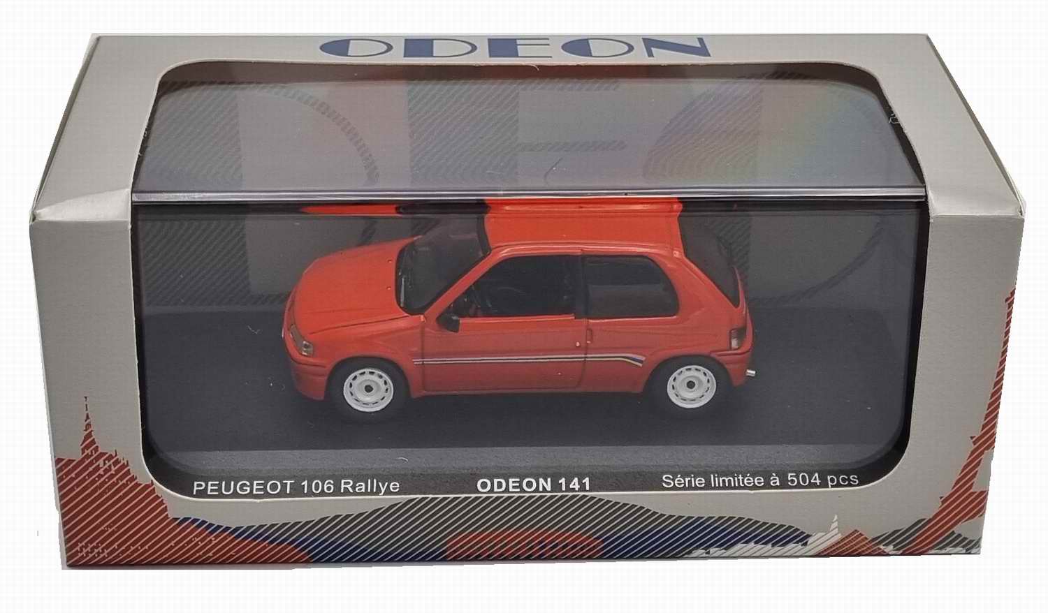 Voiture Miniature Peugeot106 Rallye 1/43