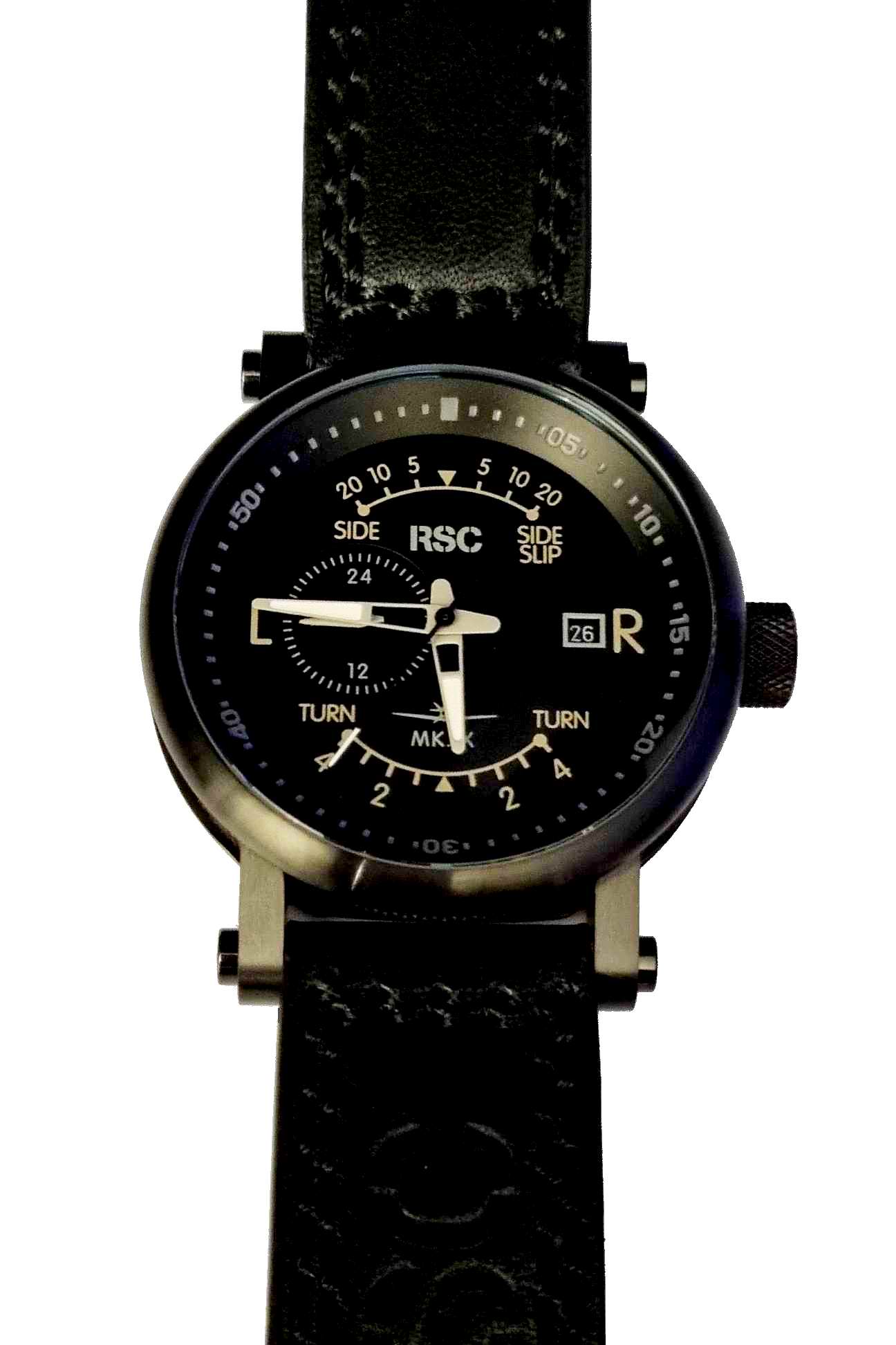 Montre Aviateur Automatique SPITFIRE Mk IX Bracelet Cuir RSC PILOTS WATCHES