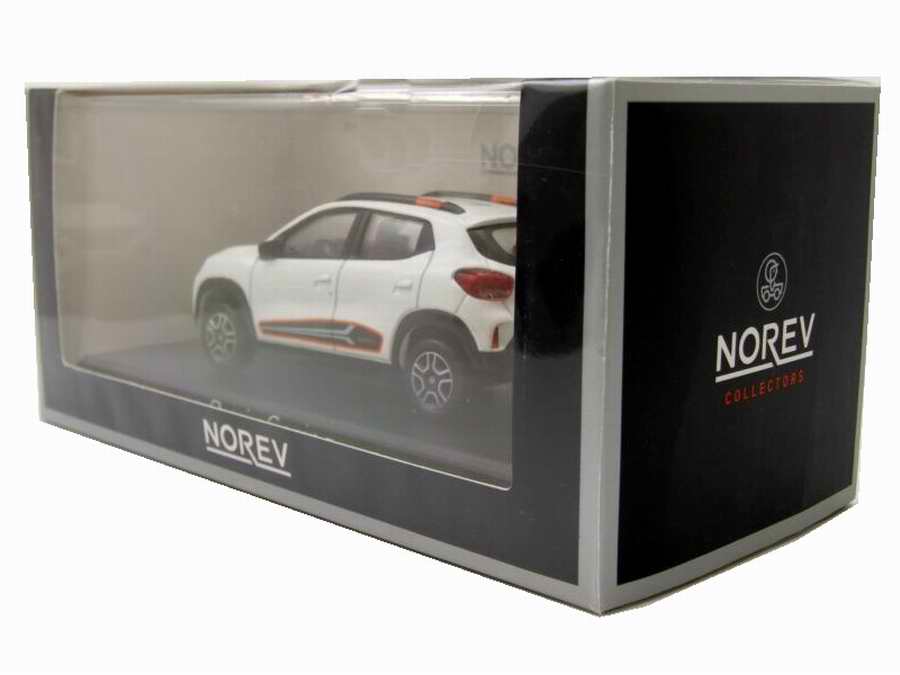 Voiture miniature DACIA SpringConfort Plus 2022 Blanc Kaolin NOREV 1/43