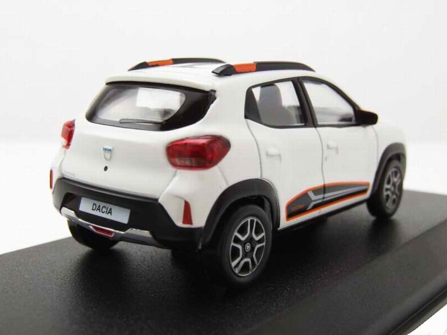 Voiture miniature DACIASpring Confort Plus 2022 Blanc Kaolin NOREV 1/43