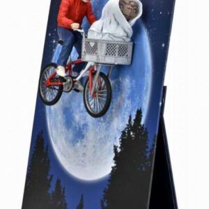 figurine elliott et on bicycle f
