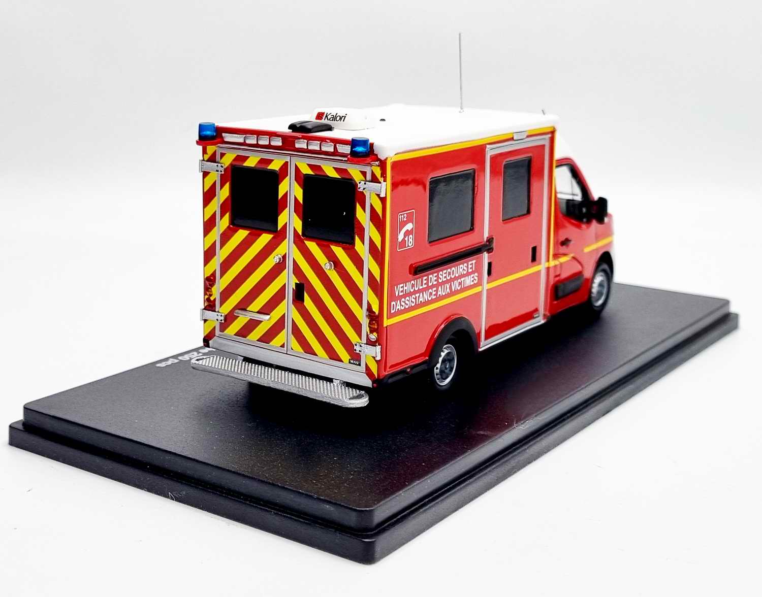 RENAULTMASTER 2 AMBULENCE 2019 WAS VSAV SDIS 77 secours victime 1/43