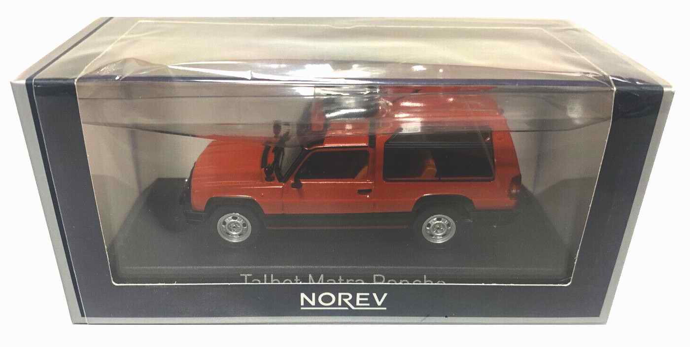 Voiture métal TALBOTRANCHO 1982 Ocre Terre Battue Norev 1/43