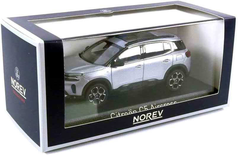 Voiture Miniature CITROENC5 Aircrosse 2022 Gris Acier 1/43 NOREV