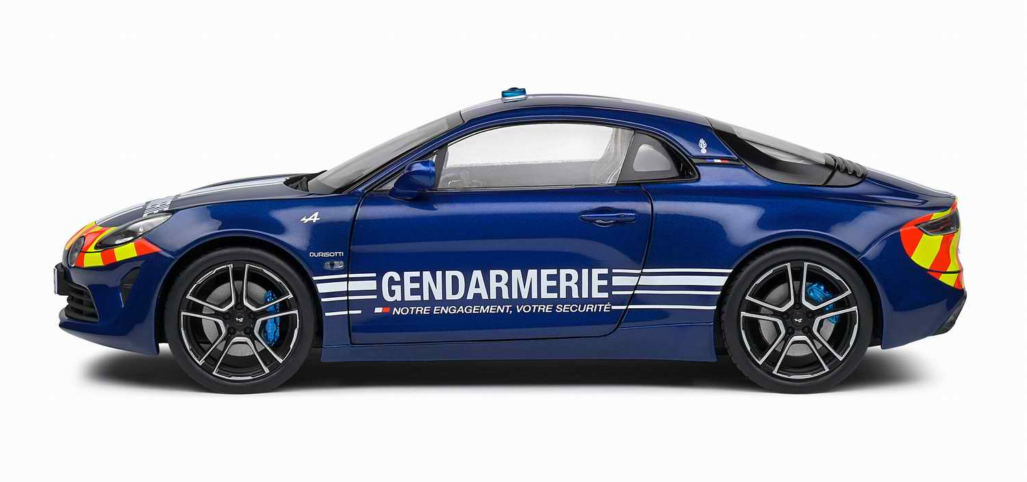 Voiture Miniature Renault ALPINEA110 GENDARMERIE 2022 Solido 1/18