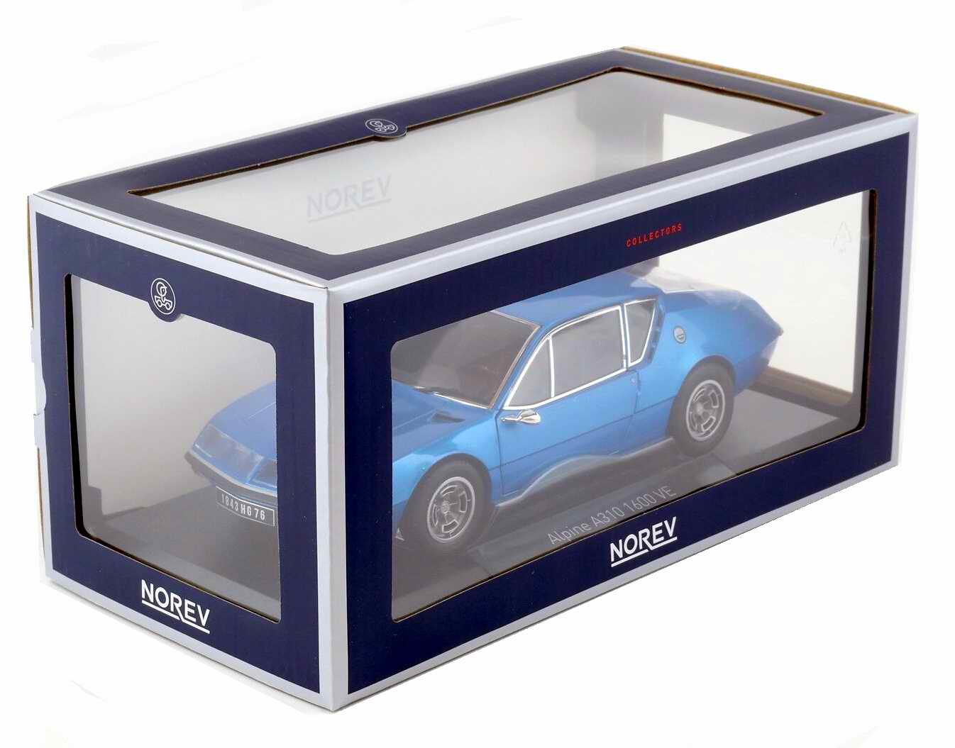 Voiture miniature de collection Alpine RENAULT A310 1600 VE 1972 1/18 Norev