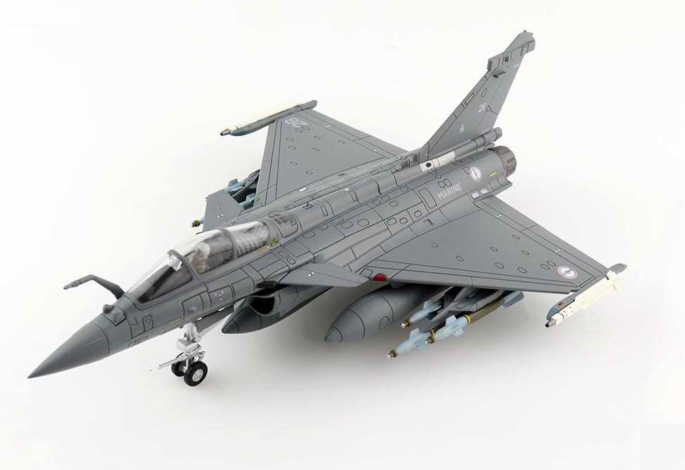 Maquette Avion RAFALE M Dassault Flotille 12F Marine Nationale Opération Libye au 1/72 Métal