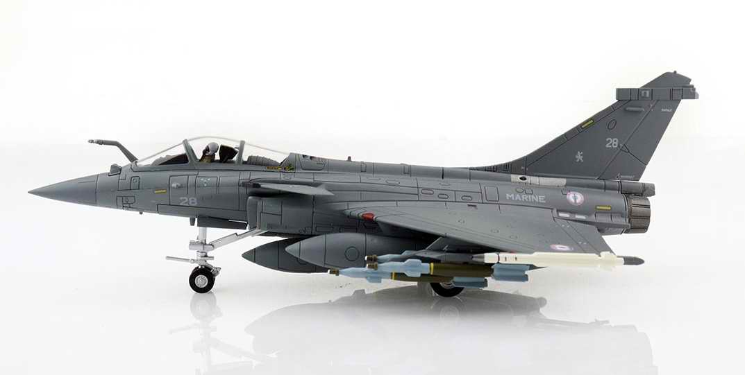 Maquette Avion RAFALE M Flotille 12F Marine Nationale Opération Libye au 1/72 Métal