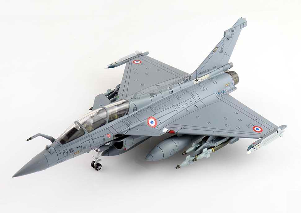 Maquette Avion de chasse RAFALE B Opération Chammal - Escadron de Chasse 1/4 Gascogne 1/72 Métal