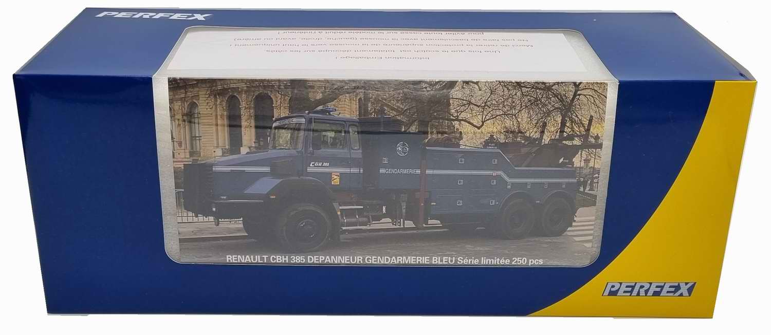 Miniature Camion RENAULT CBH 385 Lourd GENDARMERIE 1/43