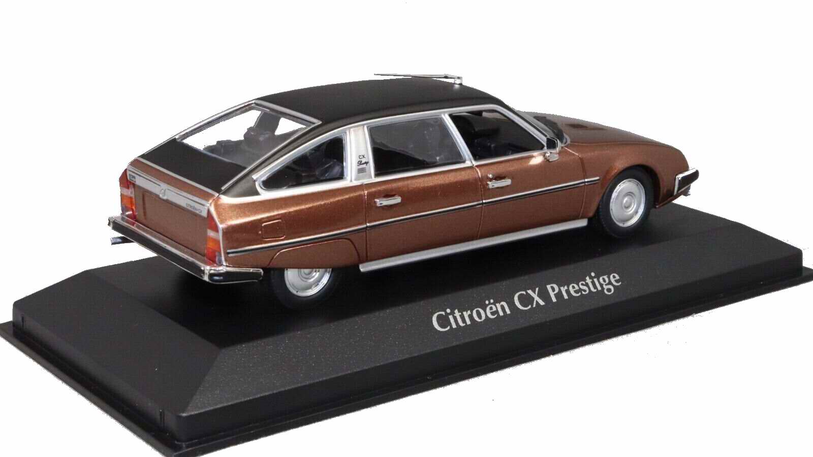 voiture miniature Citroen CX Prestige Marron 1980 NOREV 1/43