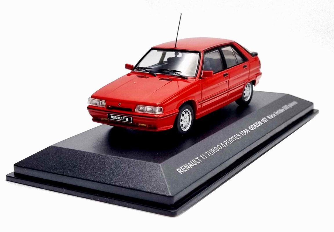 RENAULT 11 Turbo Noir 1986 Voiture de Collection R11 au 1/43 Série