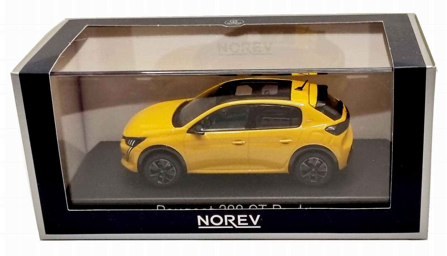 PEUGEOT 208 GT Pack 2022 Jaune Faro Voiture de Collection