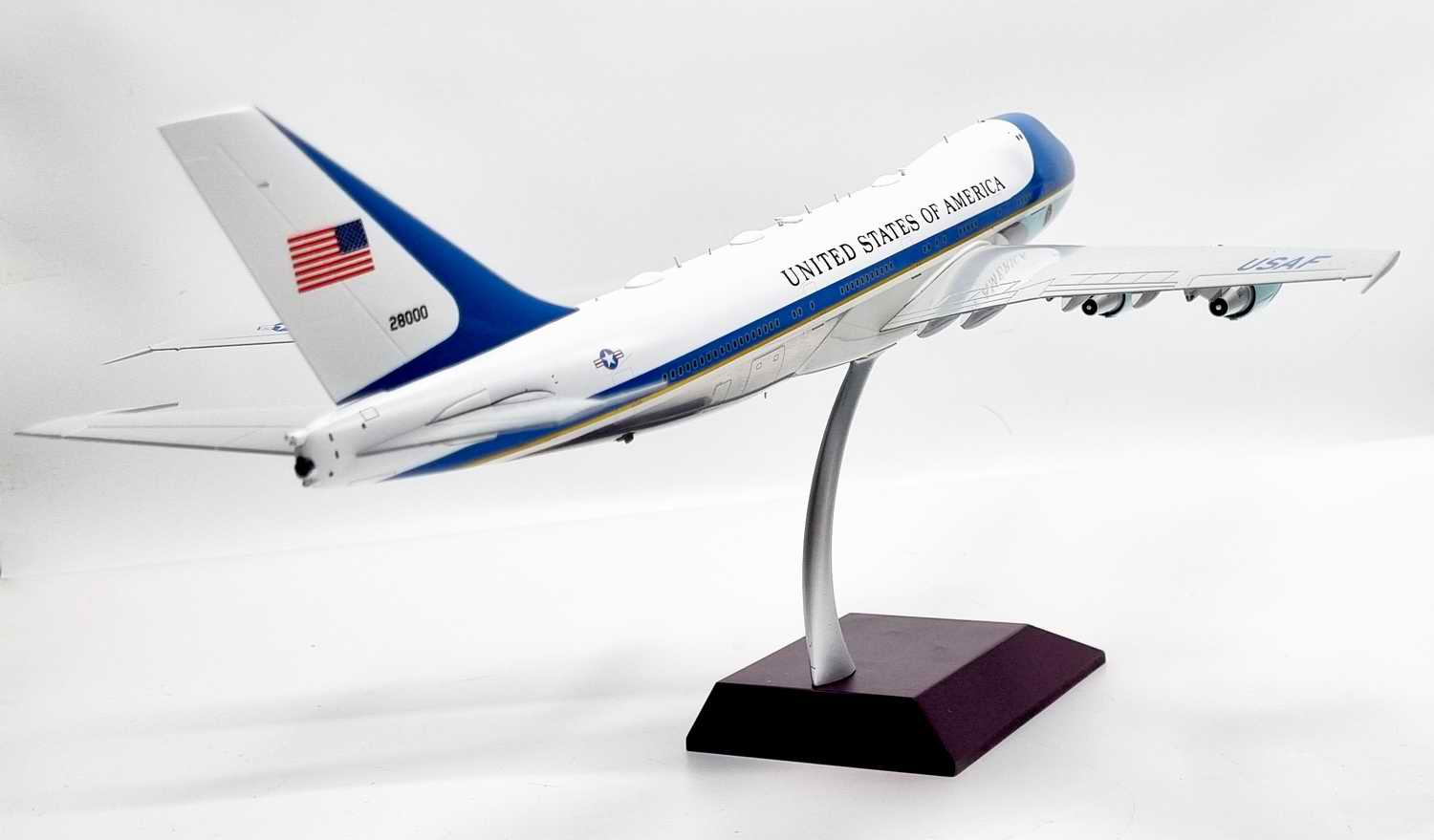 Maquette B747 BOEING 747-200 AIR FORCE ONE VC25 1/200