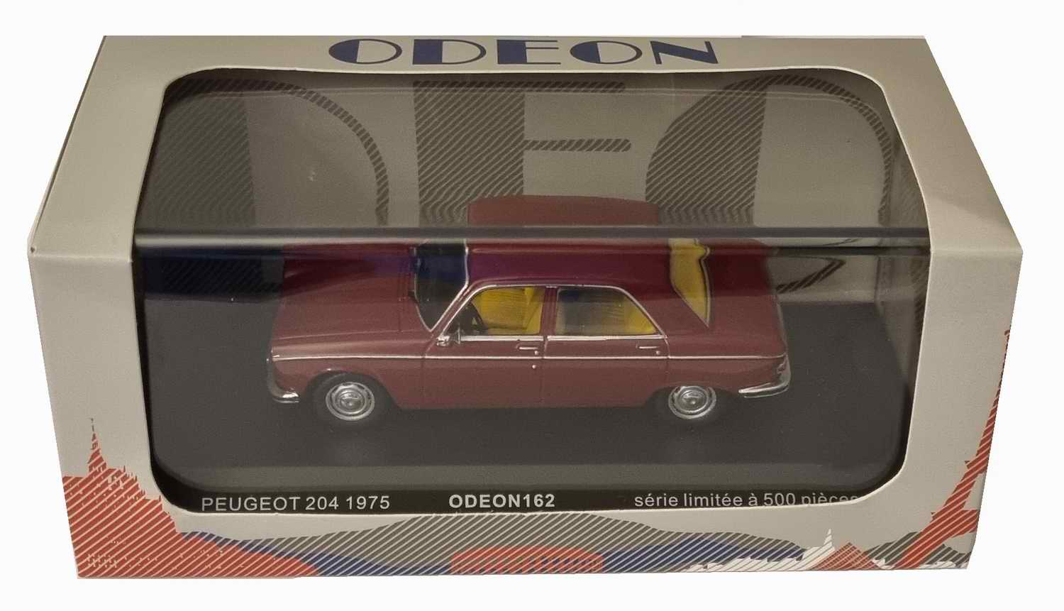 Voiture Miniature Peugeot 204 1/43