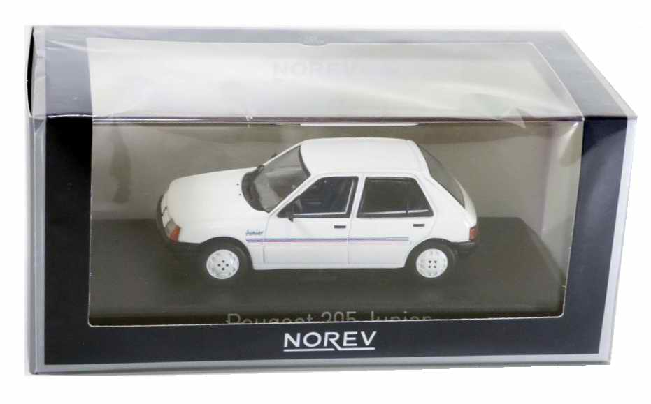 Voiture miniature en métal PEUGEOT 205 Junior Norev 1/43