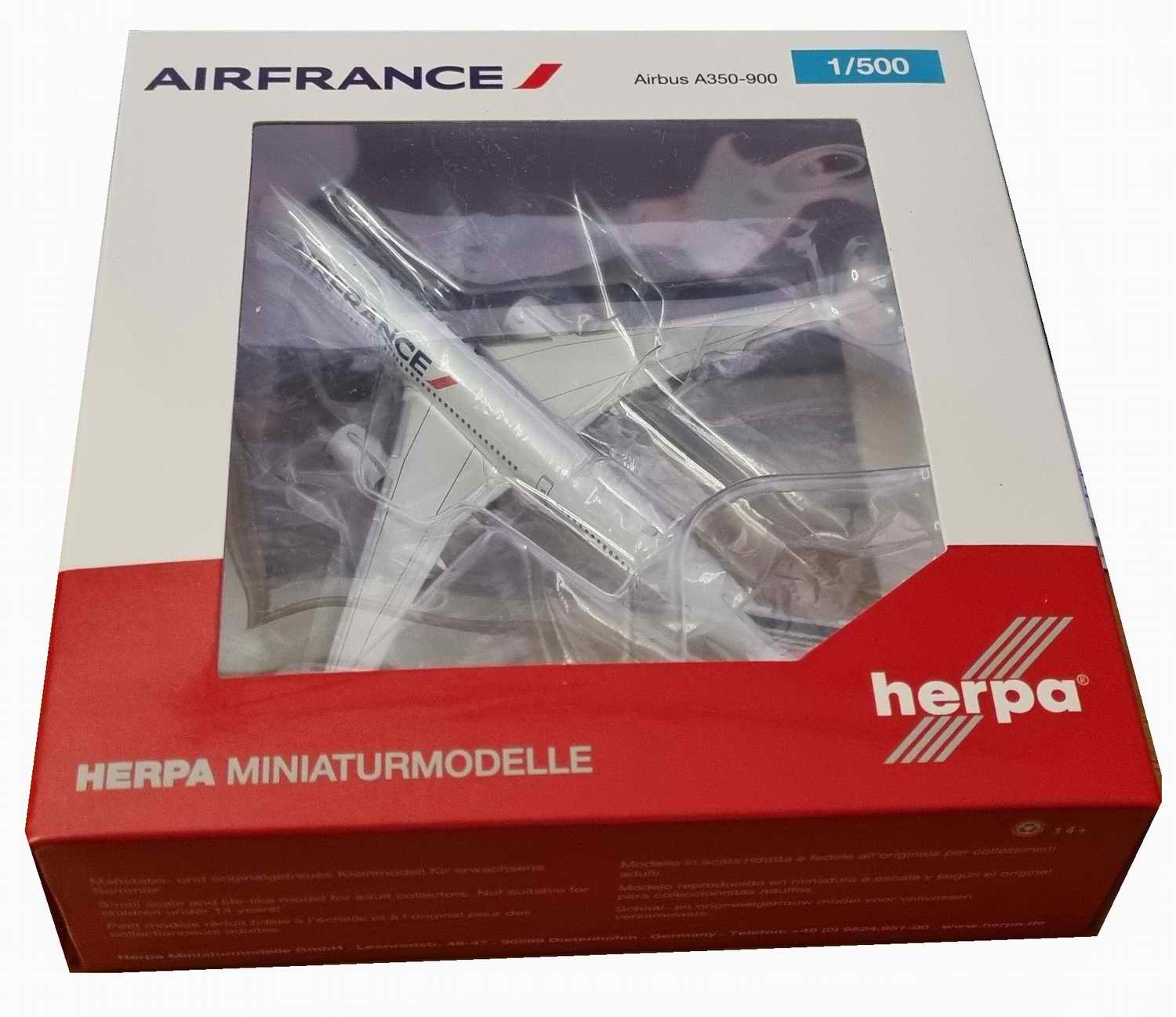 Maquette Avion AirbusA350-900 Air France F-HTYB 1/500