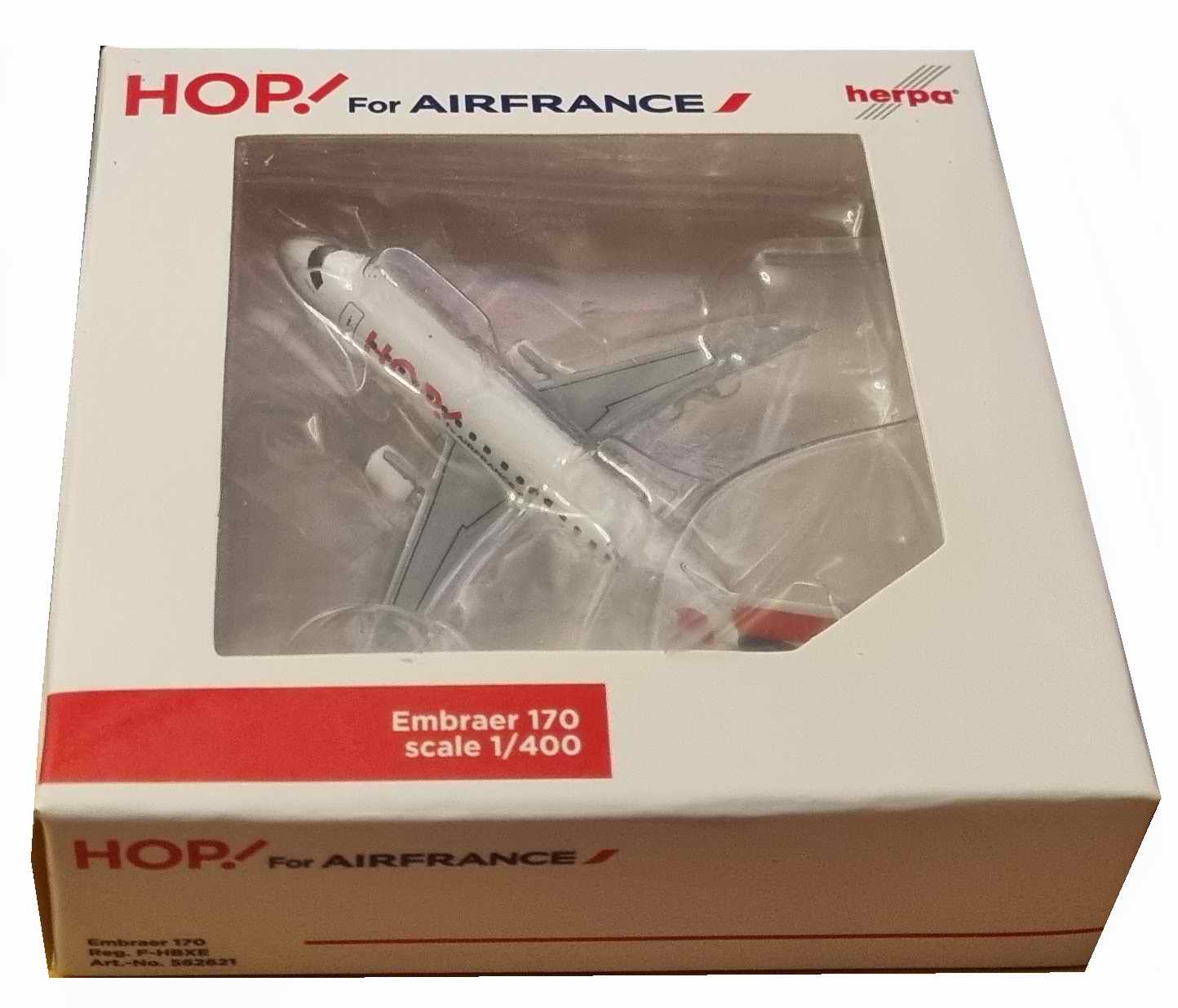 Maquette Avion HOP ! For AIRFRANCE EMBRAER 170 1/400 F-HBXE