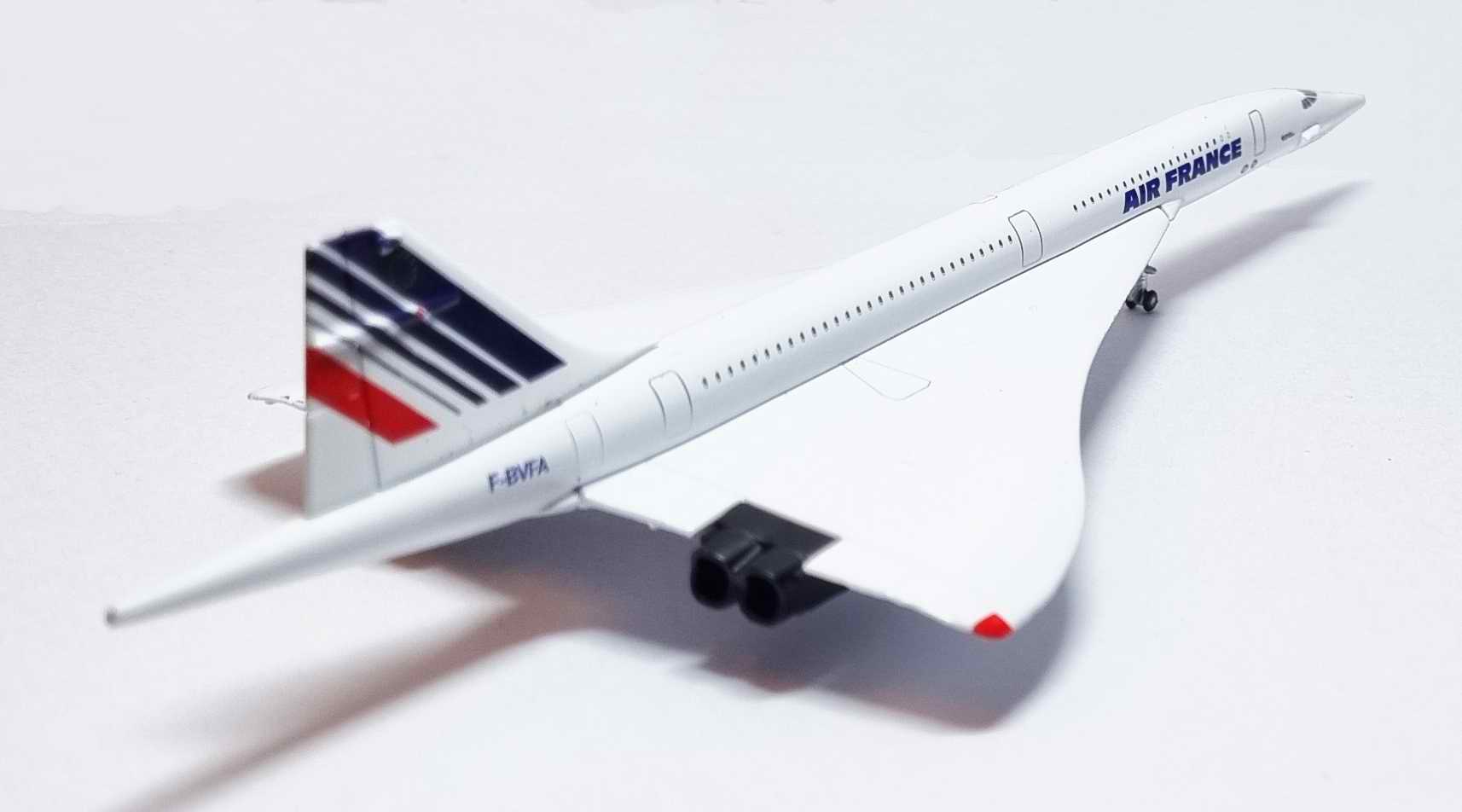 Maquette Concorde Air France F-BVFA Fox Alpha 1/350