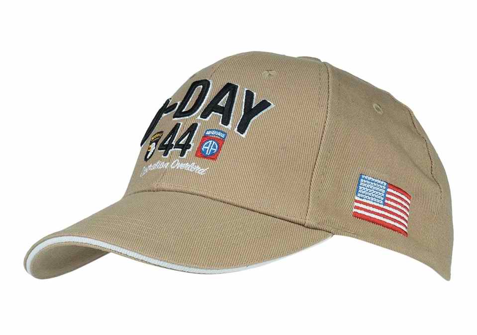 Casquette Baseball D-Day 1944 Operation Overlord DDAY Normandy