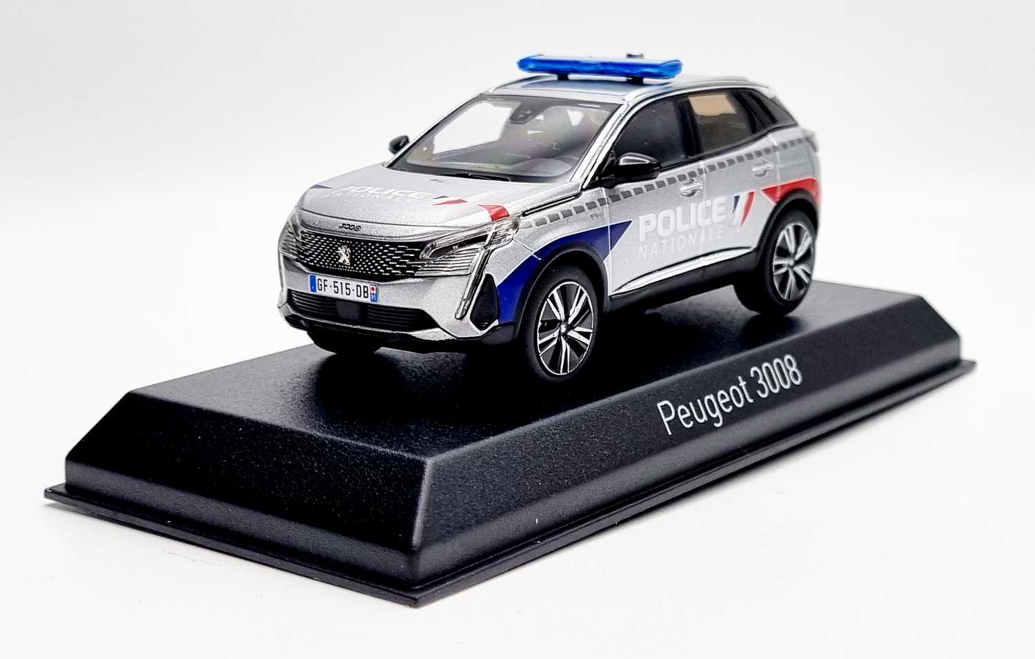 Miniature voiture PEUGEOT 3008Police Nationale 2023 1/43 Norev