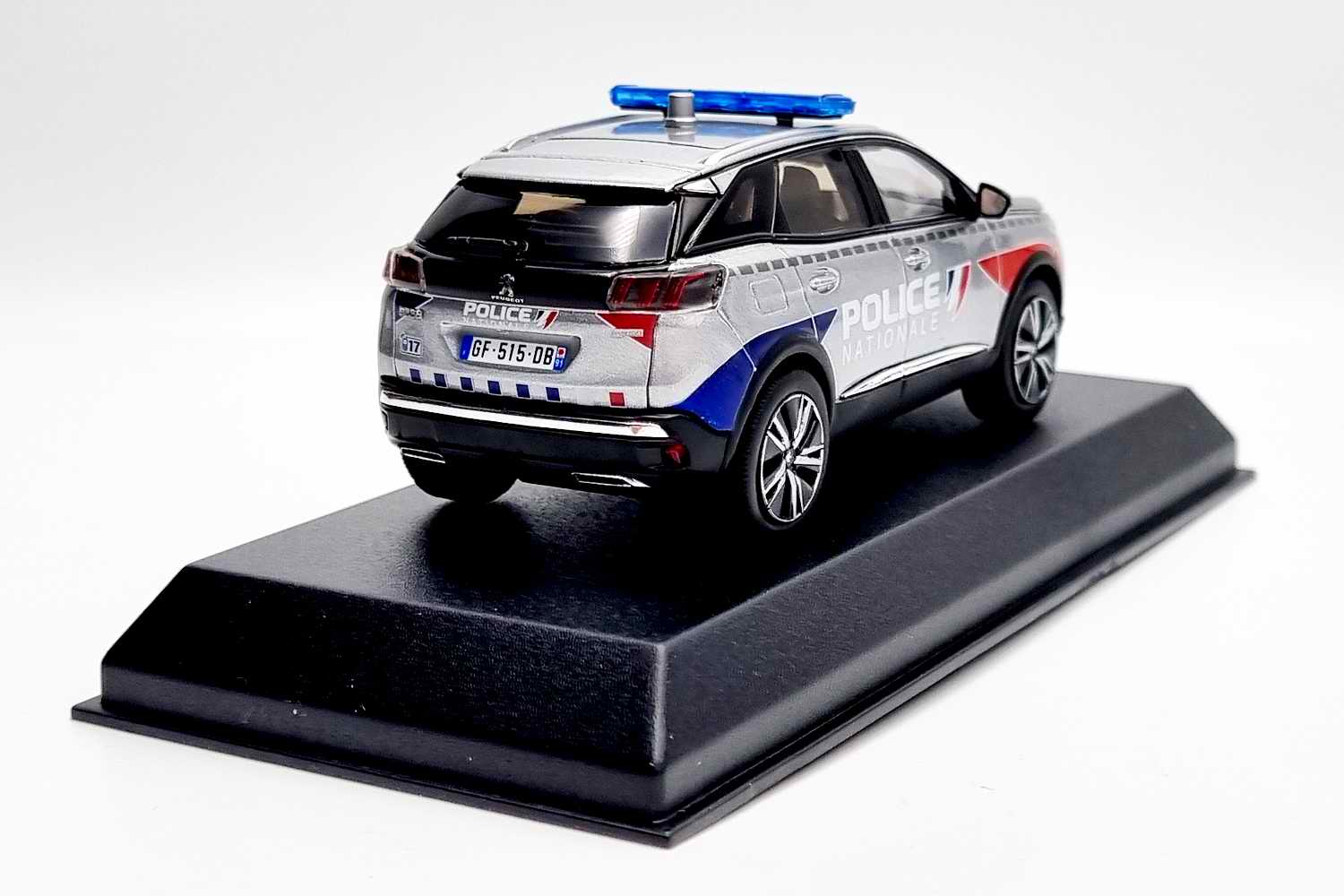 Miniature voiture PEUGEOT3008 Police Nationale 2023 1/43 Norev