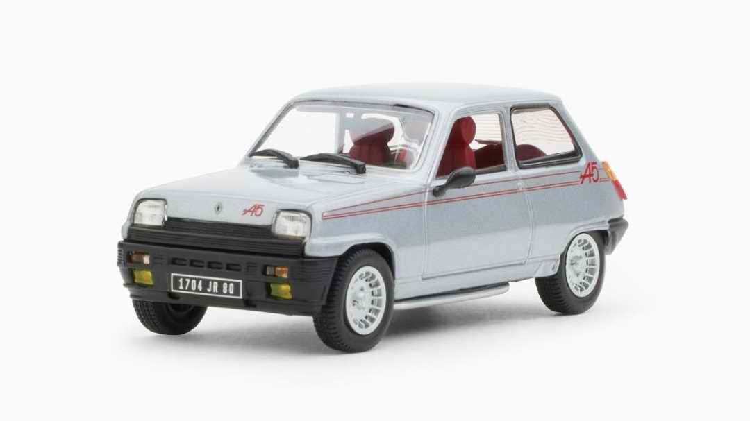 Miniature Voiture de collection RENAULT5 Alpine Gris NOREV 1/43