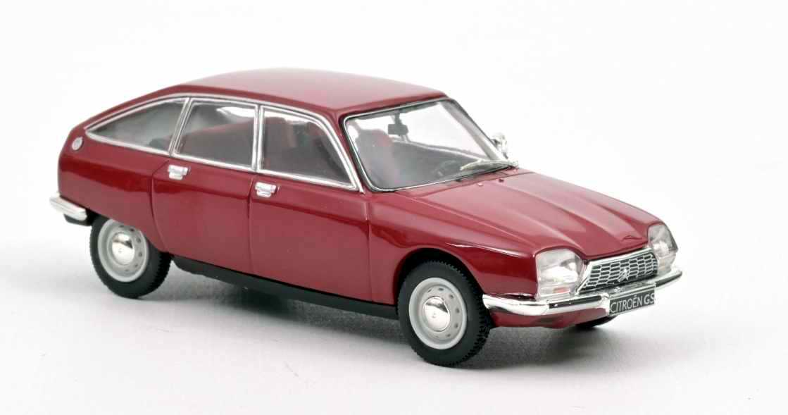 Voiture Miniature CITROEN GS Rouge MassenaNorev 1/43